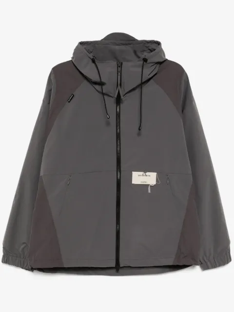 FIVE CM logo-patch sport jacket