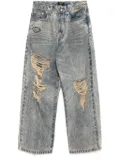 FIVE CM distressed jeans - Blue