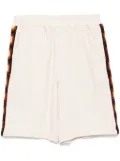 FIVE CM drawstring track shorts - Neutrals