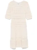 MARANT ÉTOILE Abril mini dress - Neutrals