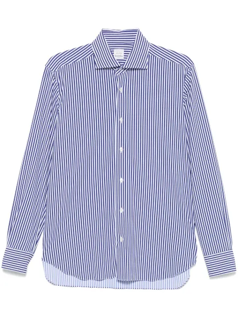 Barba camisa con rayas estampadas
