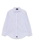 Fay Kids striped shirt - White