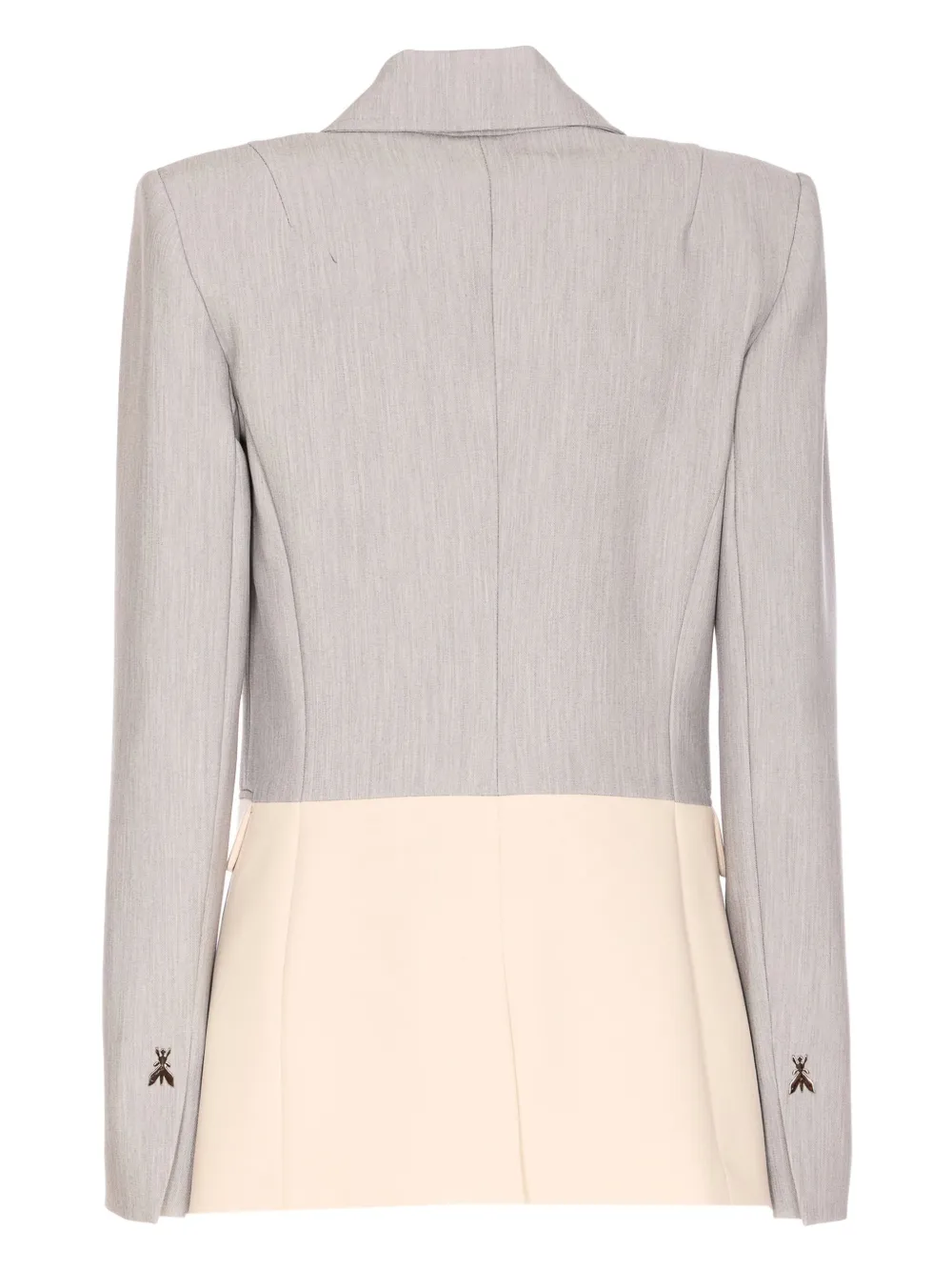 Patrizia Pepe colour-block blazer - Grijs