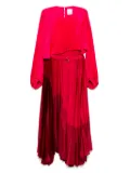 Acler maxi Kensworth dress - Pink