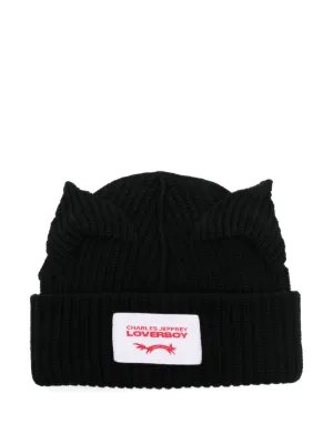 Charles Jeffrey Loverboy Chunky Ears ビーニー | ブラック