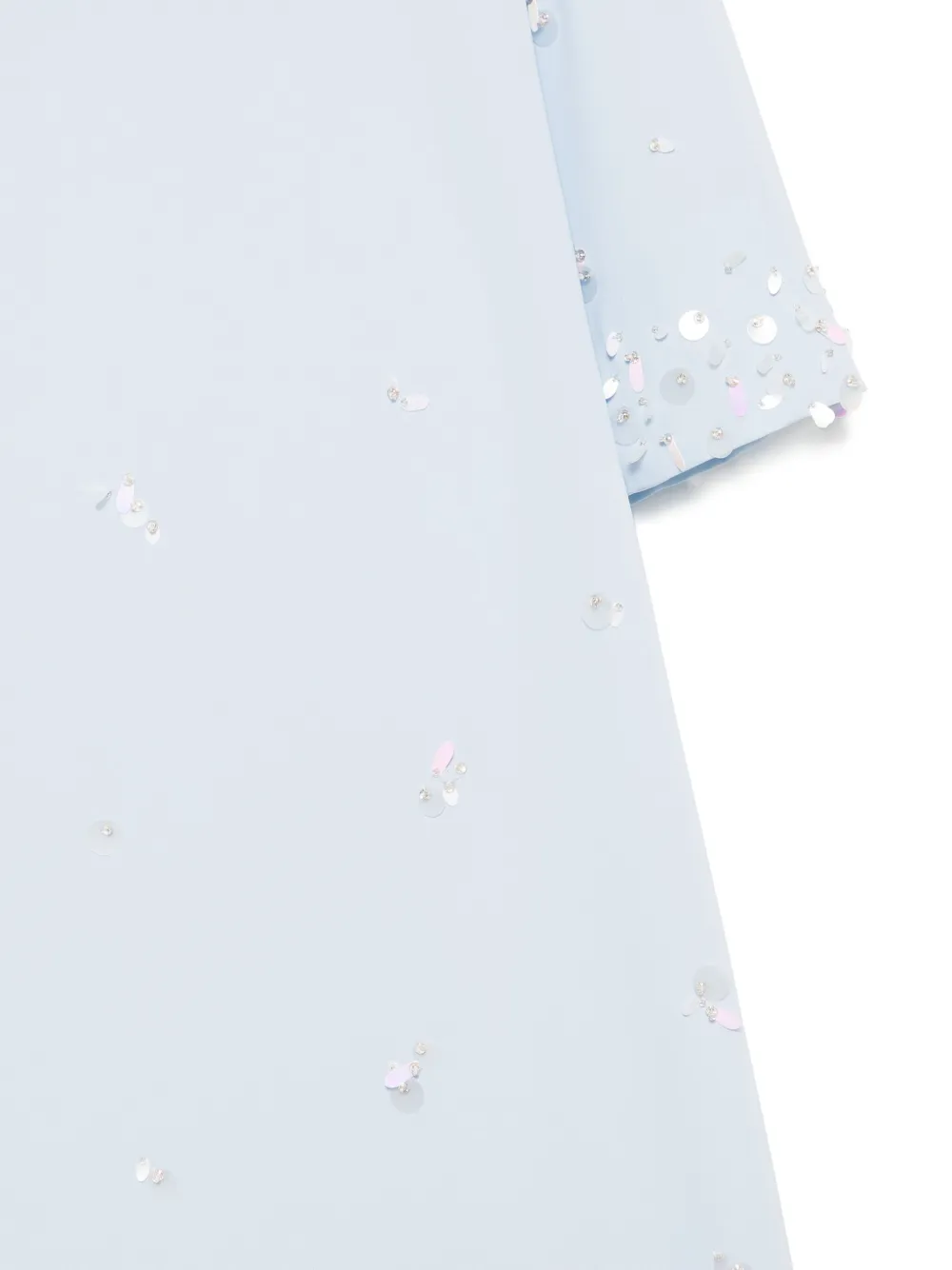 Shatha Essa Kids Jurk met pailletten Blauw