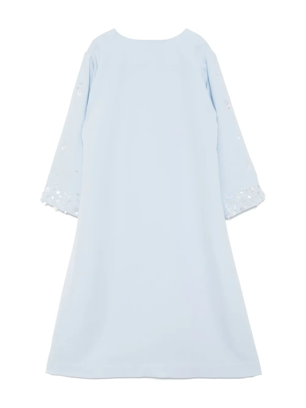 Shatha Essa Kids Jurk met pailletten Blauw