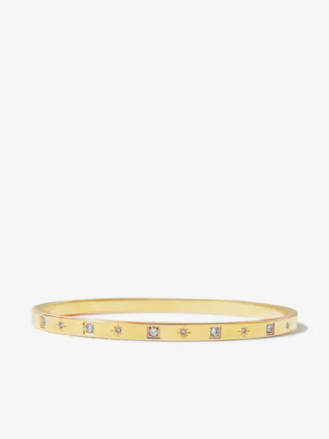 HZMER JEWELLERY brazalete con detalles de strass