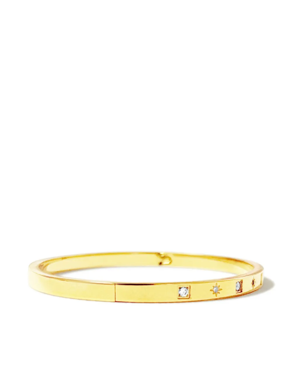 Hzmer Jewelry rhinestone-embellished bangle - Goud