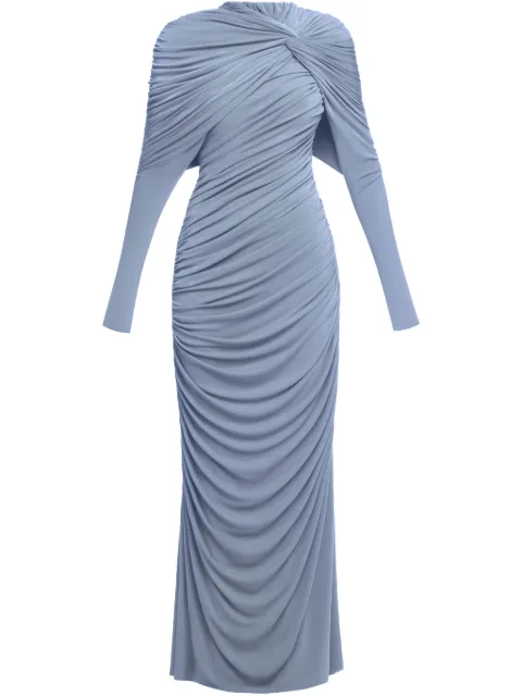 CHATS BY C.DAM Emera draped dress