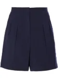 Patrizia Pepe logo-plaque shorts - Blue