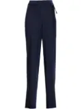 Patrizia Pepe belted trousers - Blue