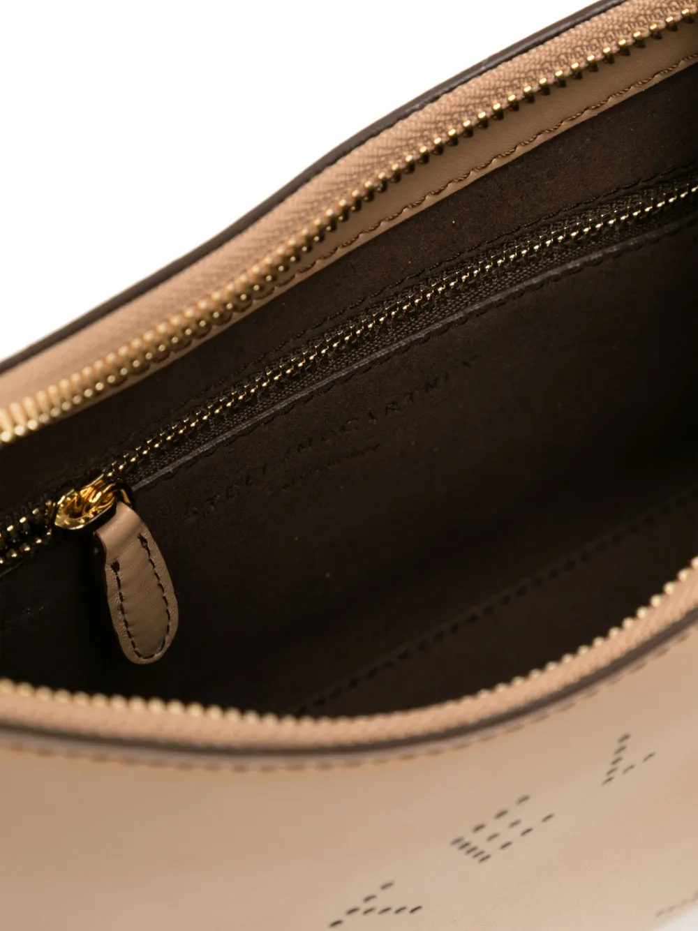 Stella McCartney Crossbodytas met logo Bruin