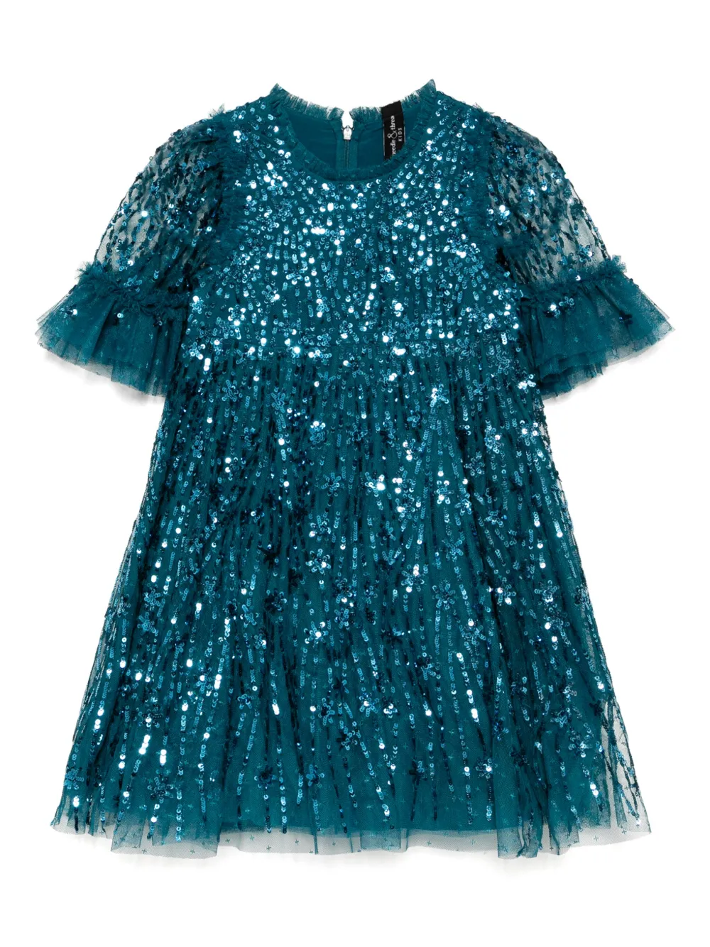 NEEDLE & THREAD KIDS vestido Comet | azul | Image 1