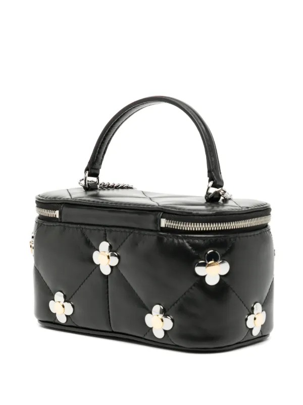 Tory Burch☆Kira Vanity ロゴ TPU バッグ♪【送料込】 Tory Burch Kira Vanity Case | Black | FARFETCH