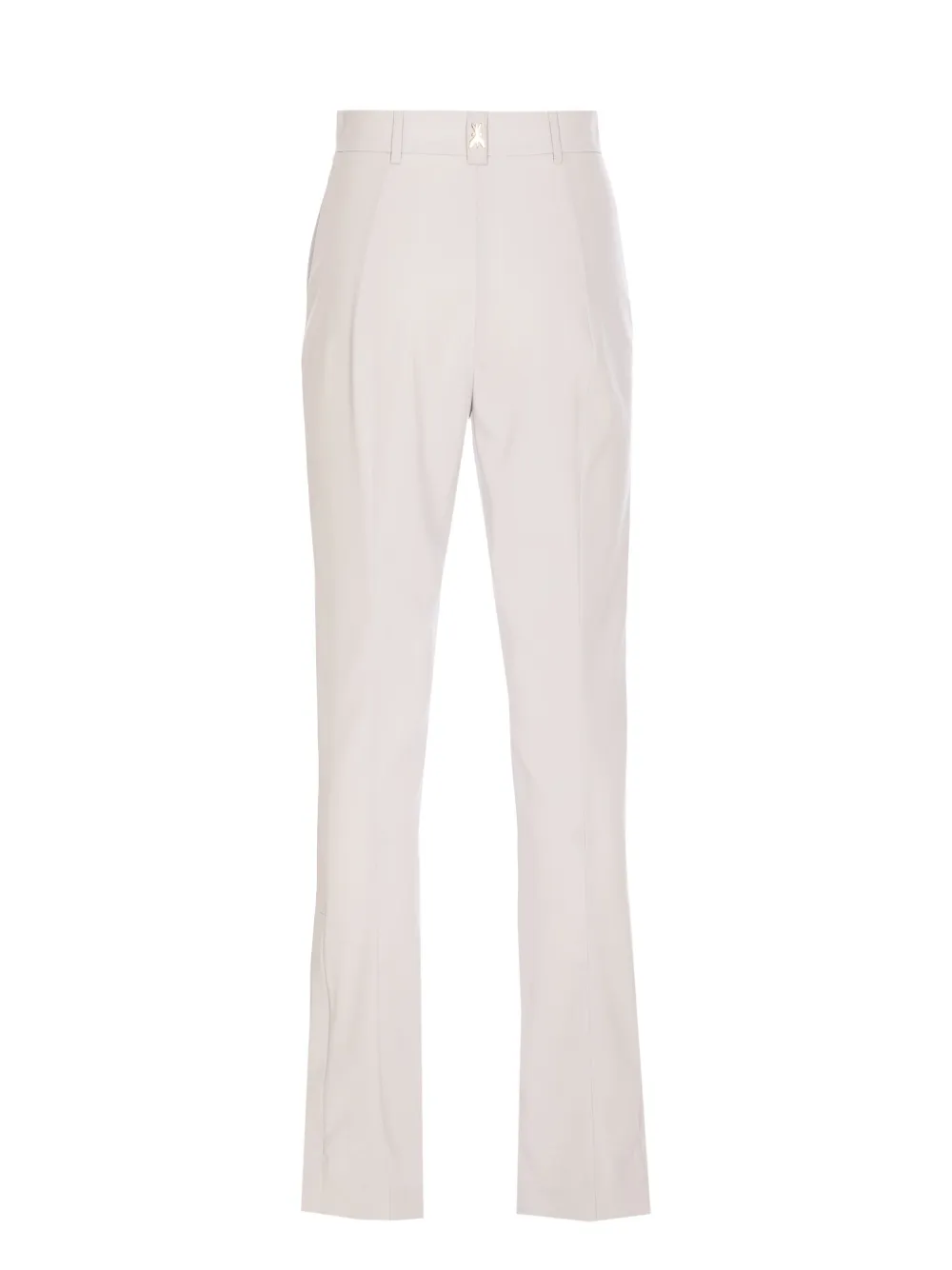 Patrizia Pepe logo-plaque trousers - Grijs