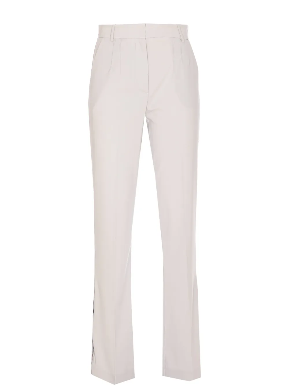 logo-plaque trousers