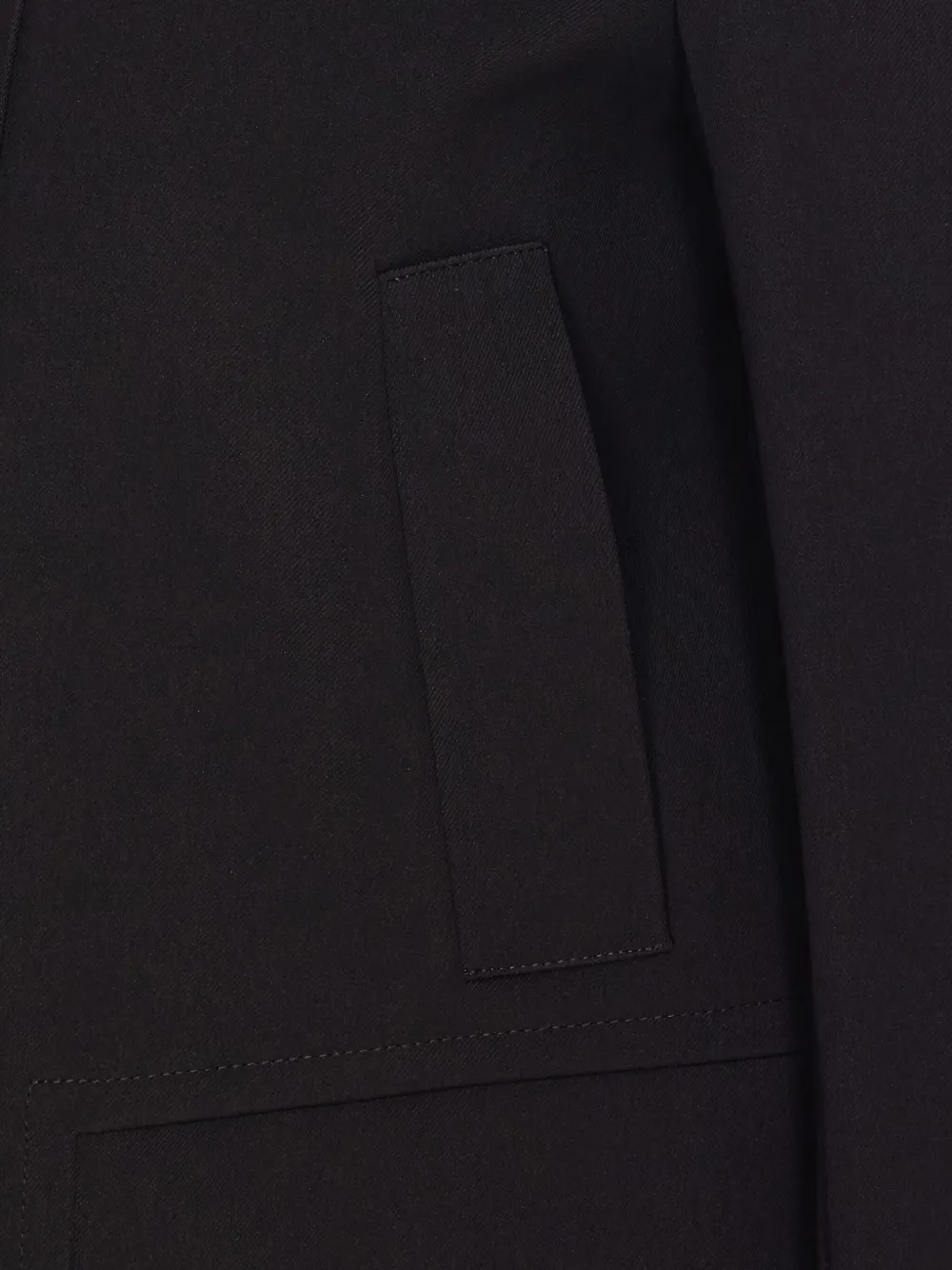 Shop Patrizia Pepe Essential Jacket In Black