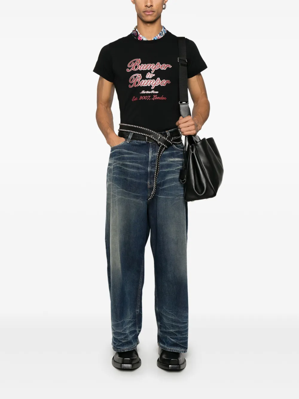 Martine Rose Classic T-Shirt - Zwart