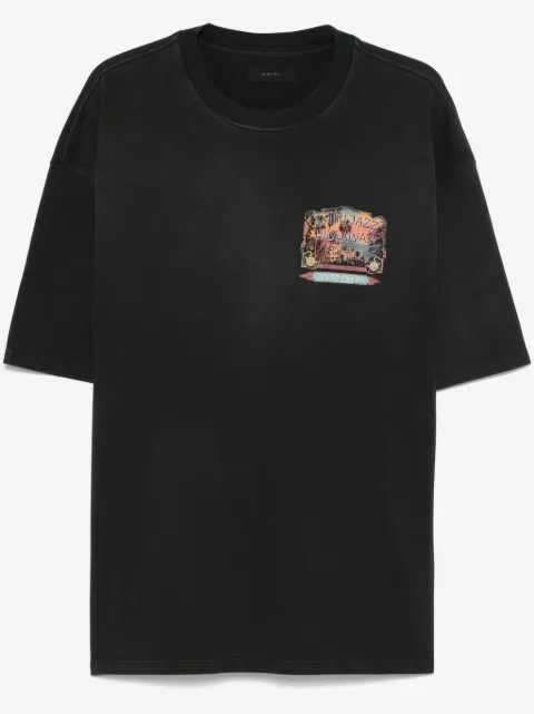 AMIRI playera con estampado gráfico