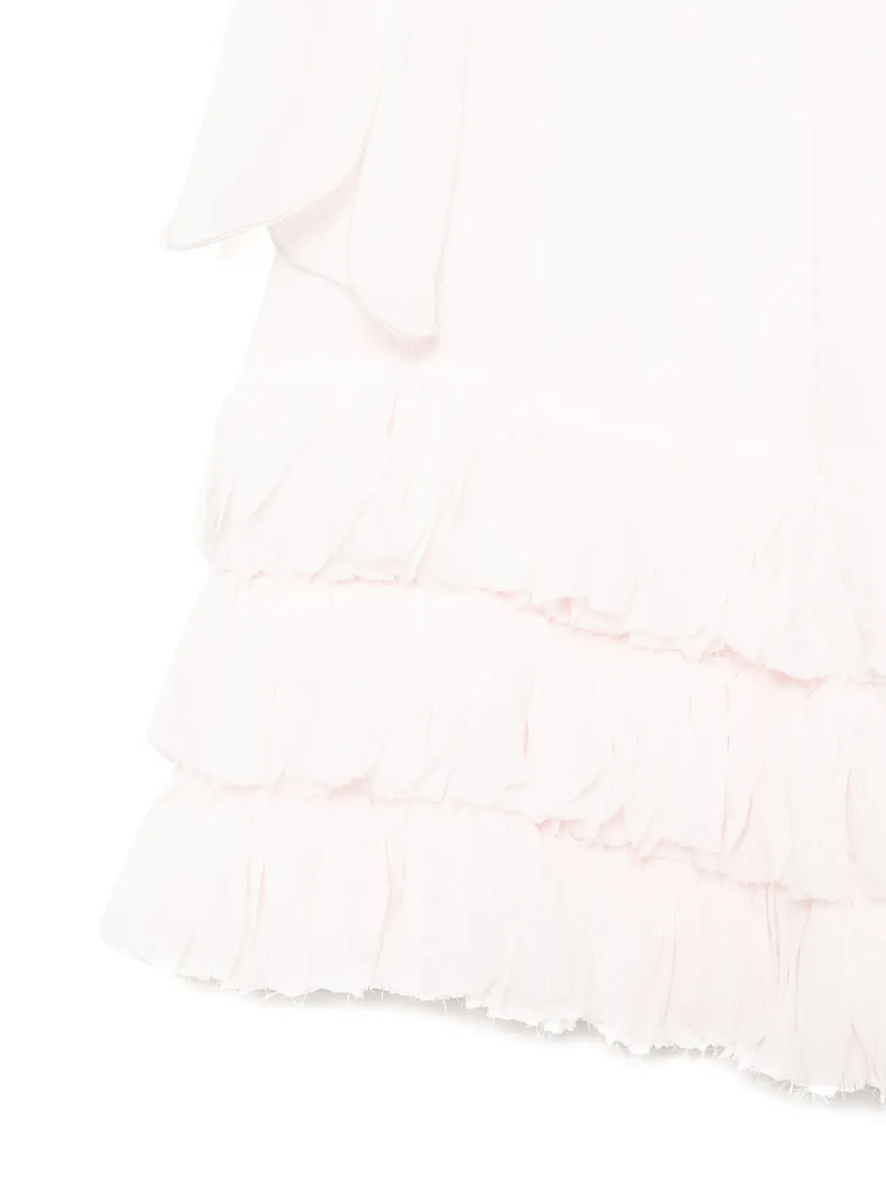 Stella McCartney Kids Jurk met ronde hals Roze