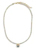 Hzmer Jewelry rhinestone-embellished necklace - Gold