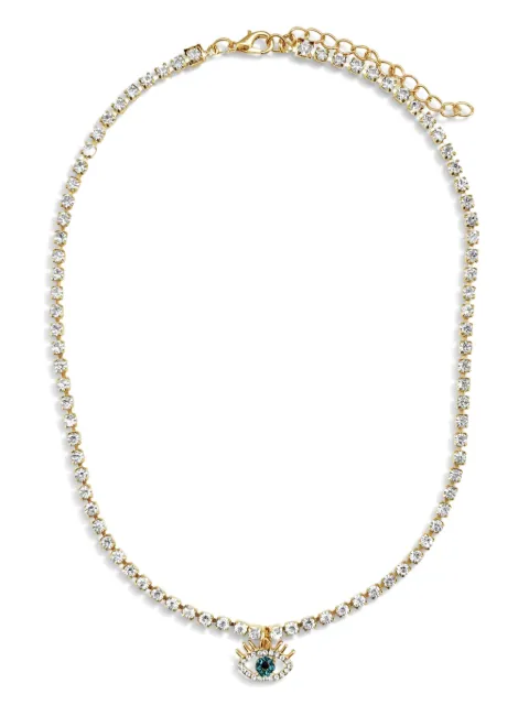 Hzmer Jewelry rhinestone-embellished necklace