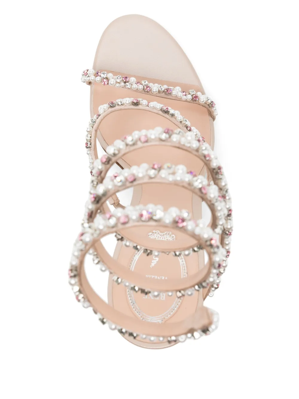 René Caovilla 120mm Cleo sandals Pink