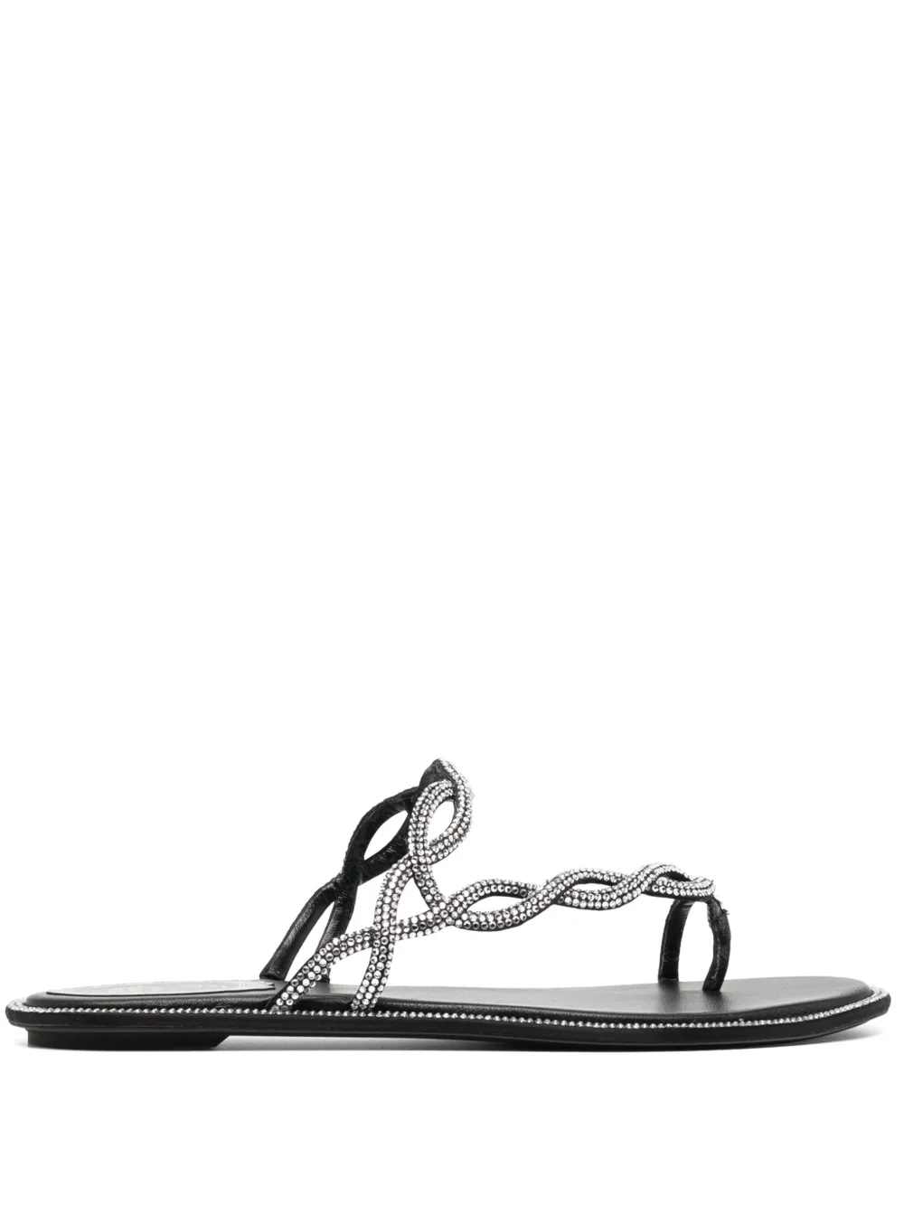René Caovilla Braid Sandals