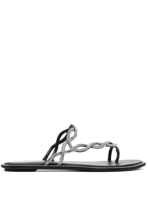 René Caovilla Braid sandals