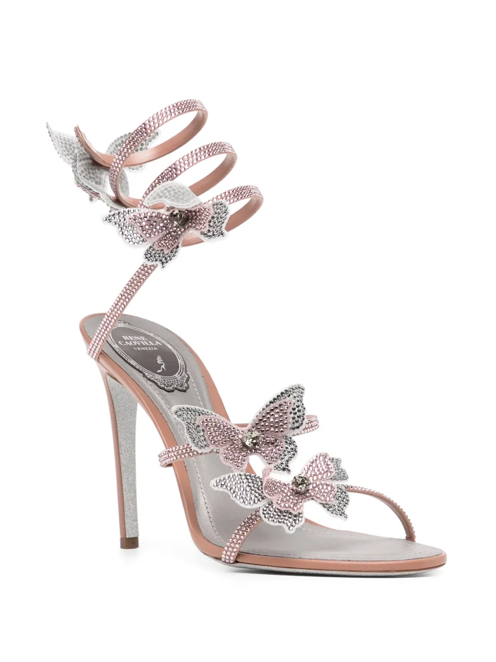 René Caovilla Fairy sandalen - Roze