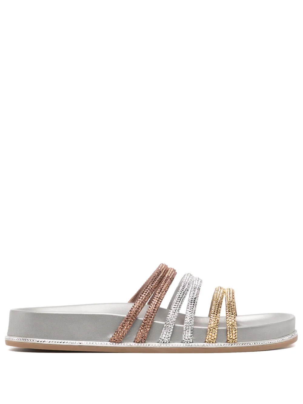 René Caovilla Trigold sandals Silver