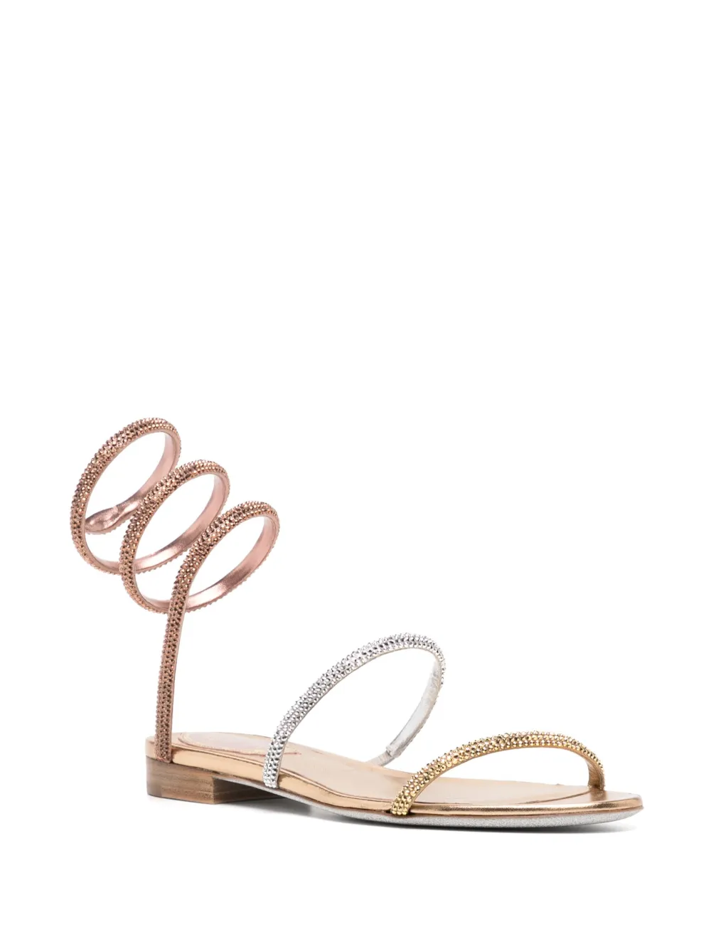 René Caovilla Cleo sandalen - Bruin