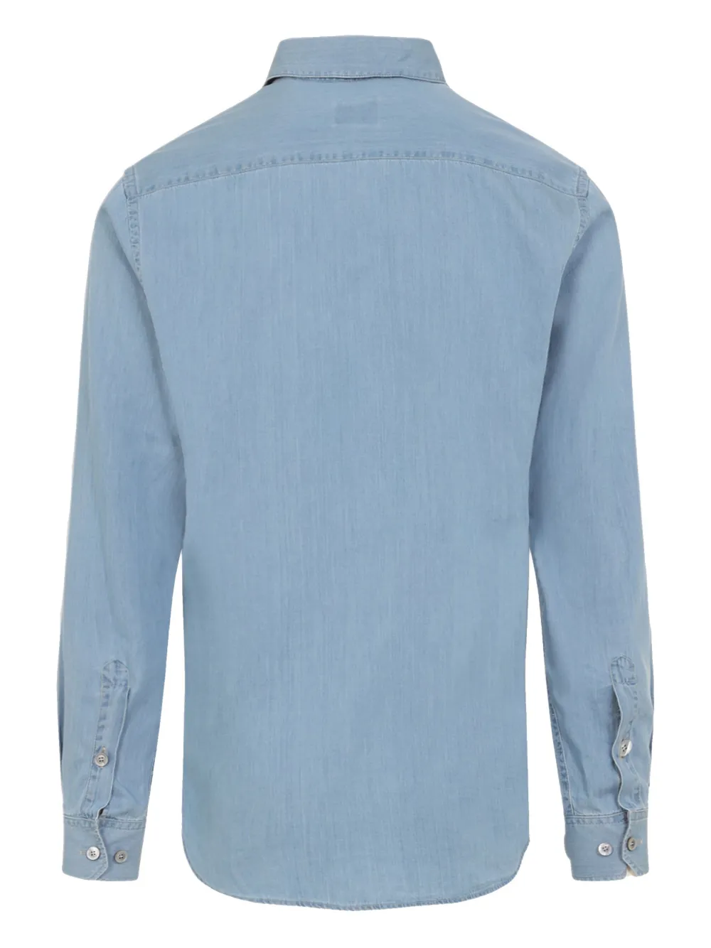 Giorgio Armani cotton shirt - Blauw