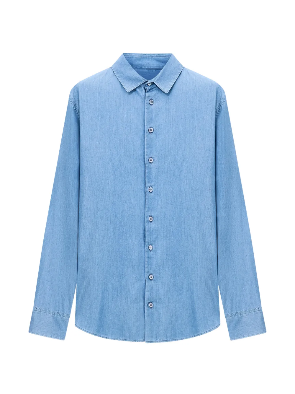 Giorgio Armani cotton shirt - Blue