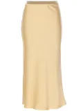 Patrizia Pepe silk midi skirt - Neutrals