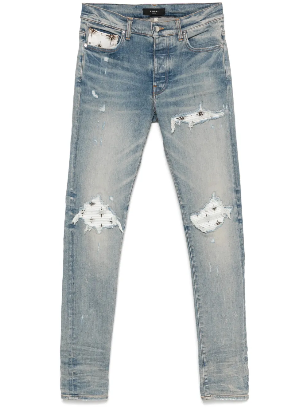 AMIRI Micro Starburst jeans Blauw