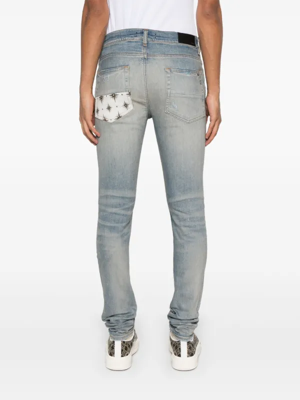 AMIRI Micro Starburst Jeans | Blue | FARFETCH