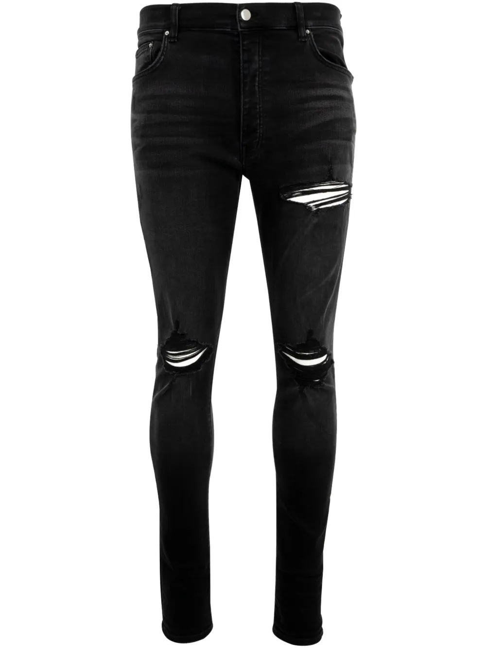 Shop Amiri Mx1 Jeans In Black