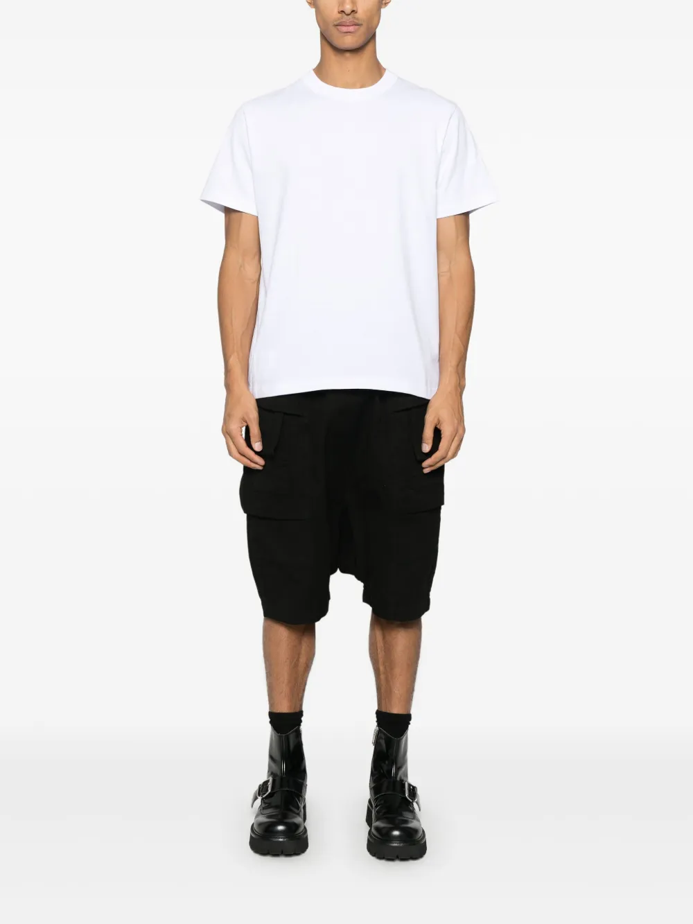 sacai T-shirt met logoprint Wit