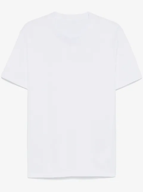 sacai playera con logo estampado
