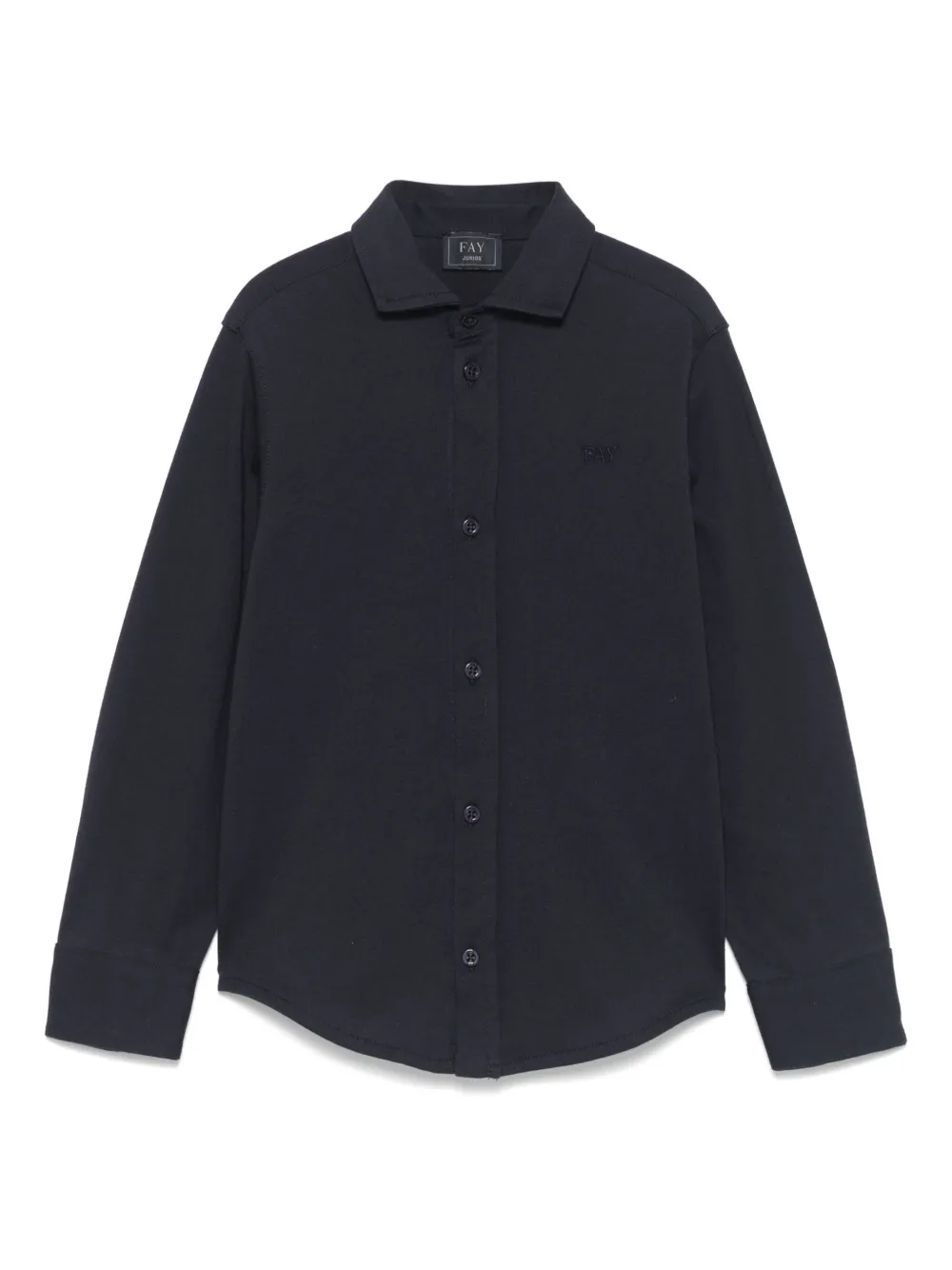 Fay Kids Katoenen shirt Blauw