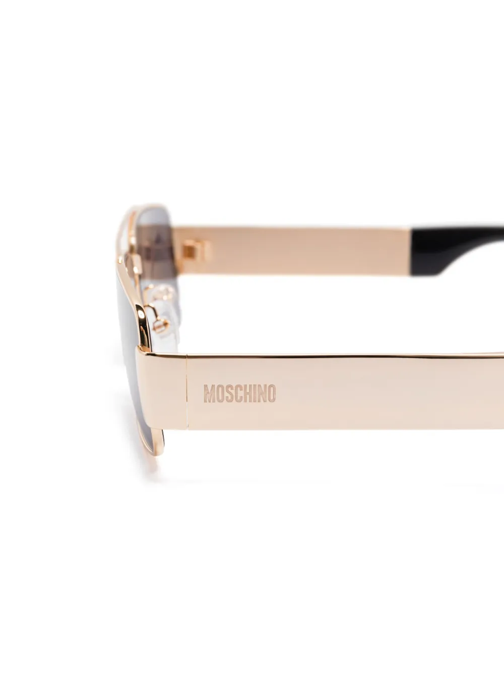 Moschino Eyewear Zonnebril met piloten montuur Goud