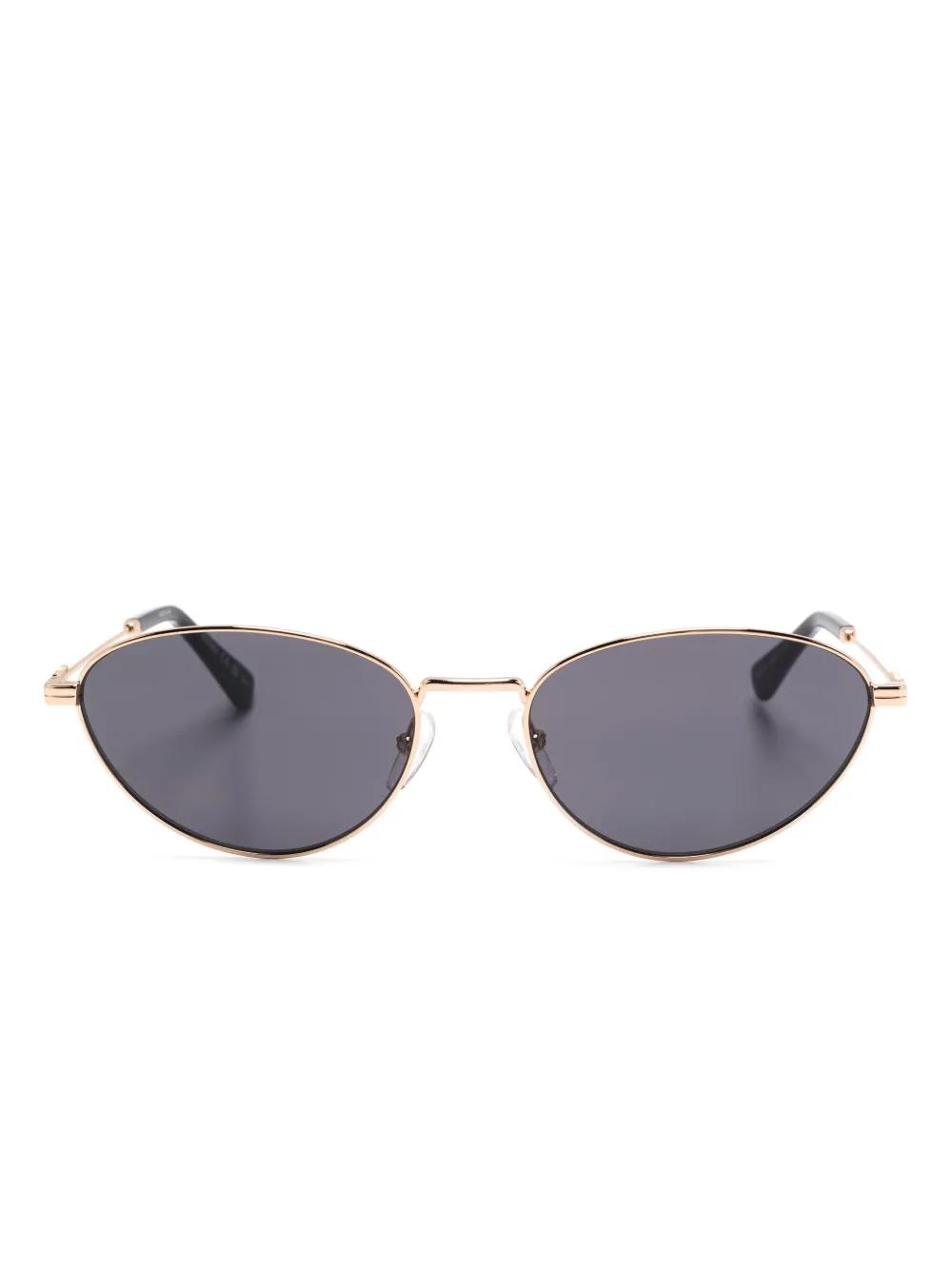 Moschino Eyewear Zonnebril met cat-eye montuur Goud