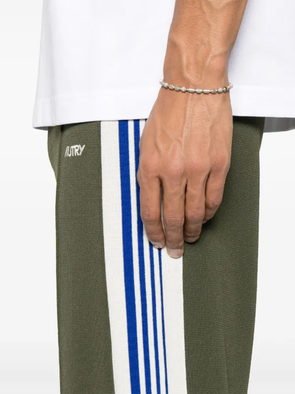 Autry Knitted Track Pants | Green | FARFETCH