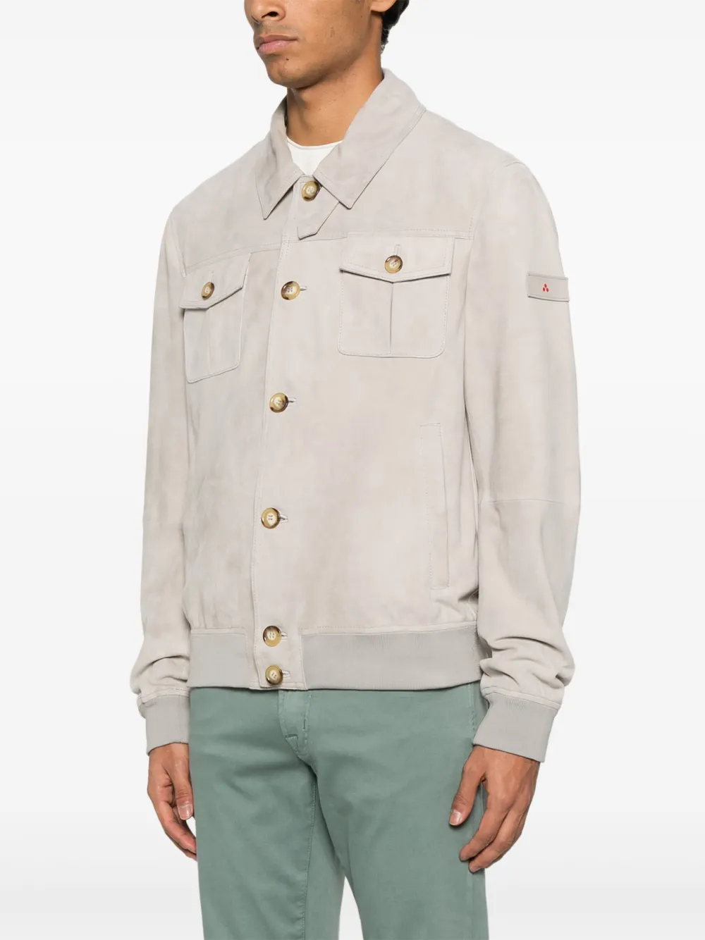 Peuterey Suède jack Beige