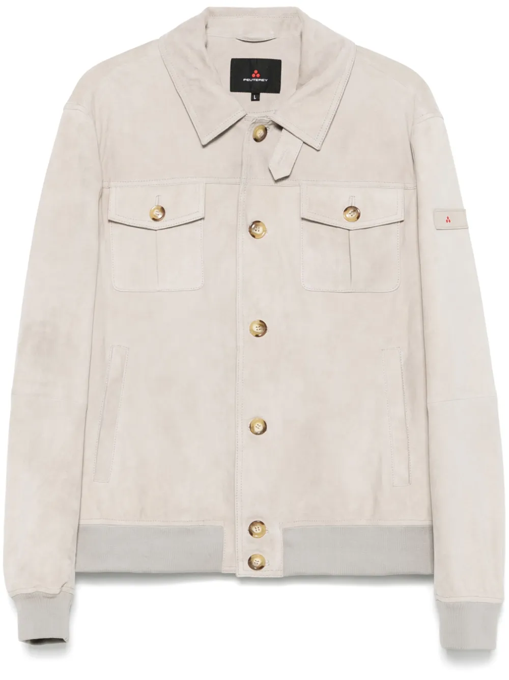 Peuterey suede jacket | Neutrals | Image 1
