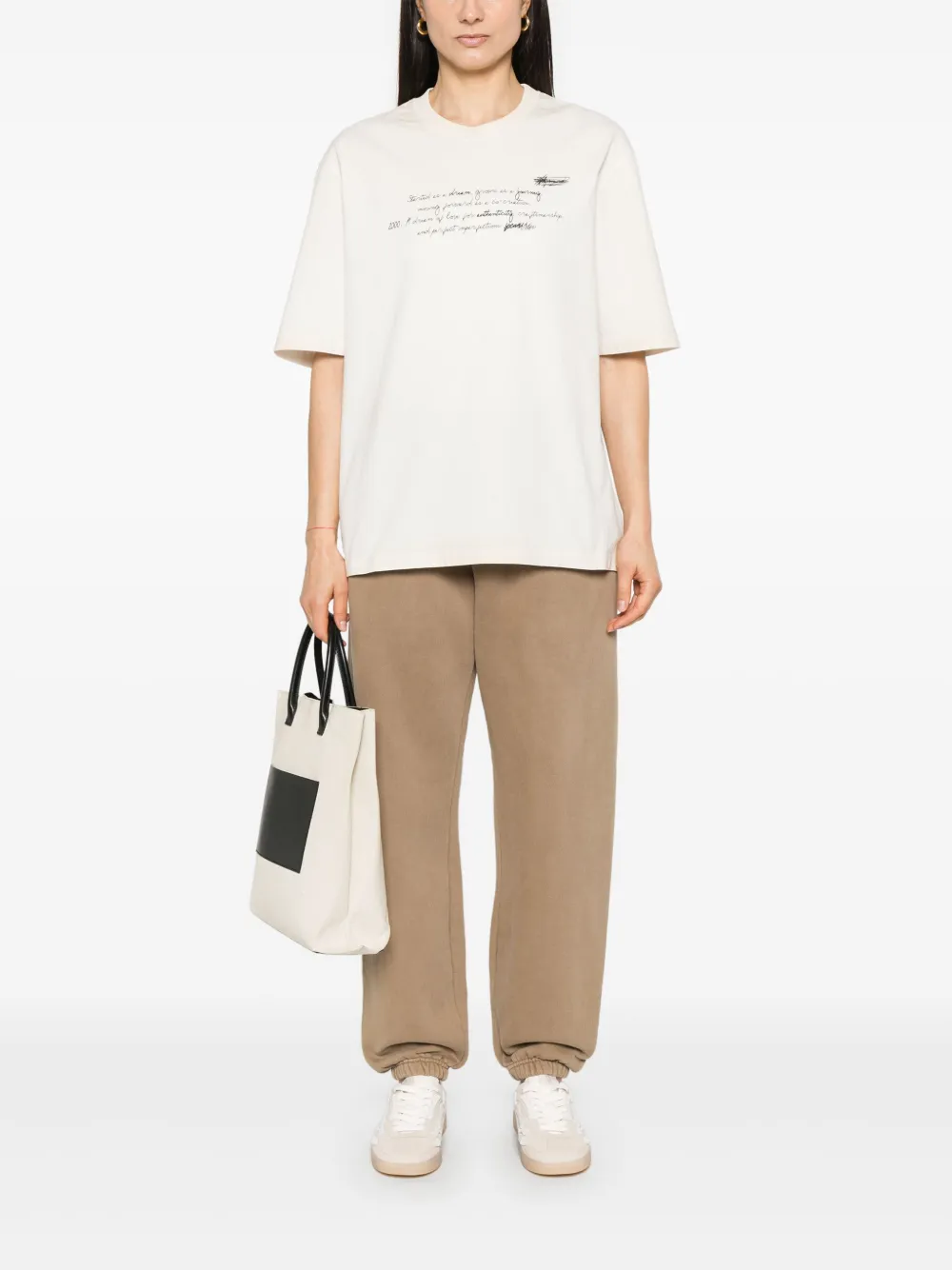 Golden Goose jersey-texture T-shirt