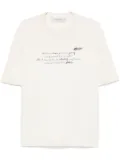 Golden Goose jersey-texture T-shirt - White