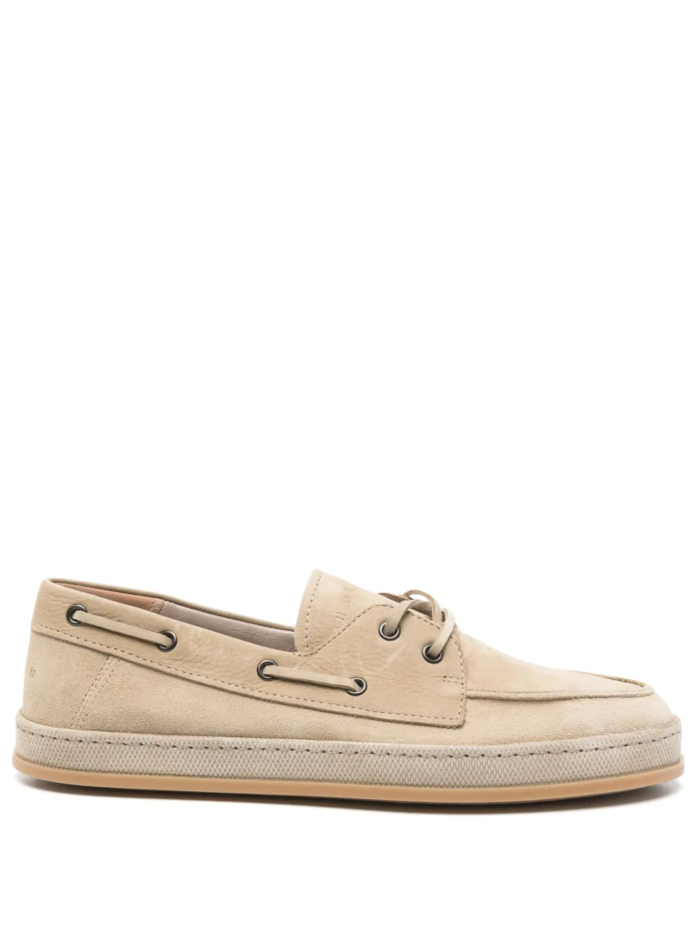 Hogan H683 boat shoes Neutrals